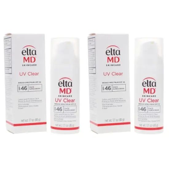 EltaMD UV Clear Broad Spectrum SPF 46 Face Sunscreen 1.7 oz 2 Pack image {6}