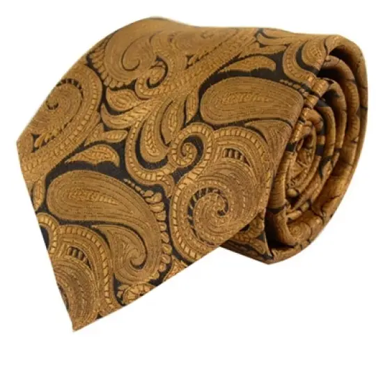 Men's Paisley Microfiber Woven Wedding Neckties image {8}