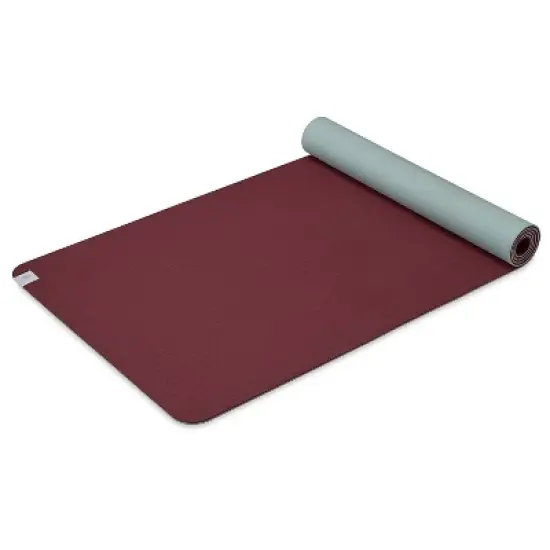 Gaiam Performance Yoga Mat - Sangria/Lagoon (6mm) image {2}