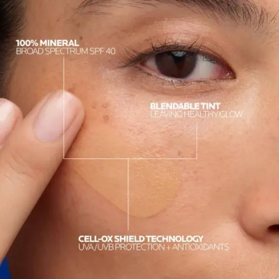 La Roche Posay Anthelios 40 Tinted Mineral Light-Fluid Sunscreen - 1.7 fl oz image {3}