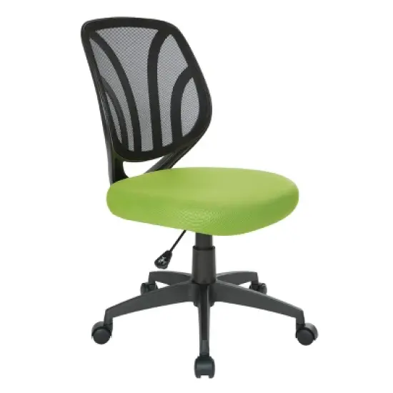 Screen Back Armless Task Chair - Office Star image {7}