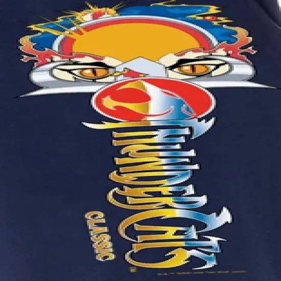 Thundercats Mens' Classic Show Title Logo Character Sleep Pajama Pants Blue image {2}