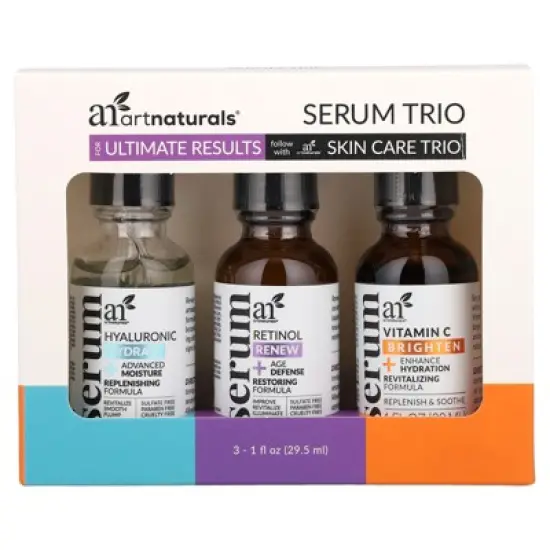 artnaturals Serum Trio, 3 Piece Set, 1 fl oz (29.5 ml) Each image {3}
