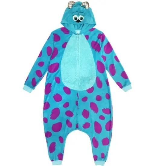 Disney Monsters Inc. Unisex Adult Sulley Kigurumi Cosplay Costume Union Suit image {5}