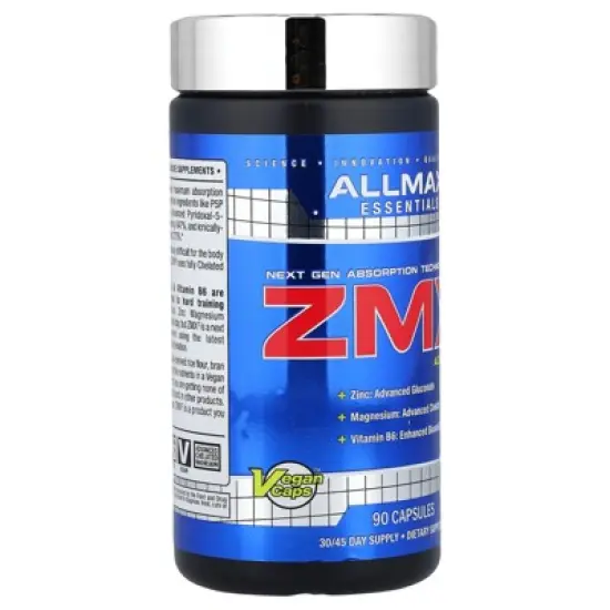 ALLMAX ZMX2 Advanced, 90 Capsules image {3}