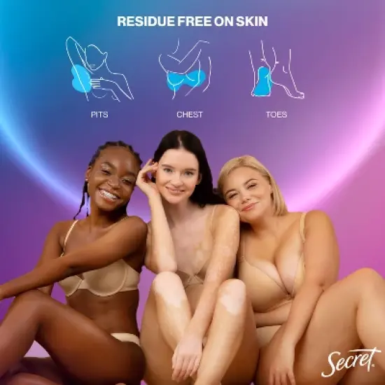 Secret Whole Body Aluminum Free Deodorant Spray - Trial Size - Peach & Vanilla - 1oz image {9}