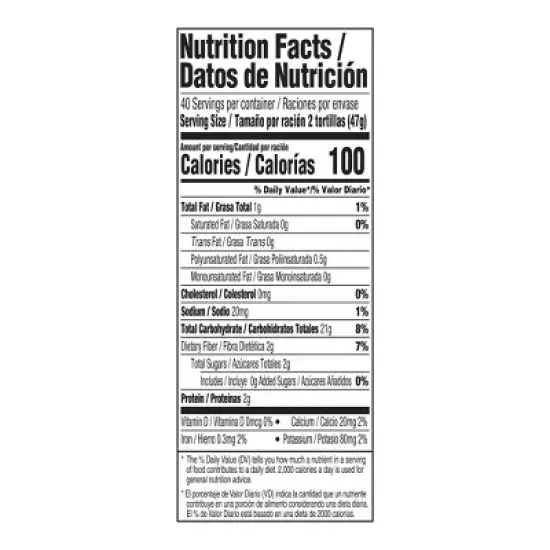 Mission Super Soft White Corn Tortillas - 4lbs/80ct image {3}