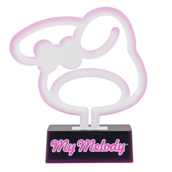 Silver Buffalo Sanrio My Melody Silhouette 7-Inch LED Neon Mood Light image {9}