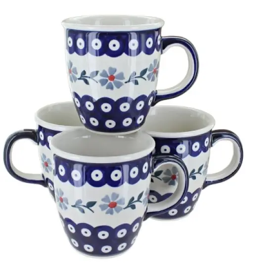 Blue Rose Polish Pottery K081 Manufaktura Mug Set image {4}