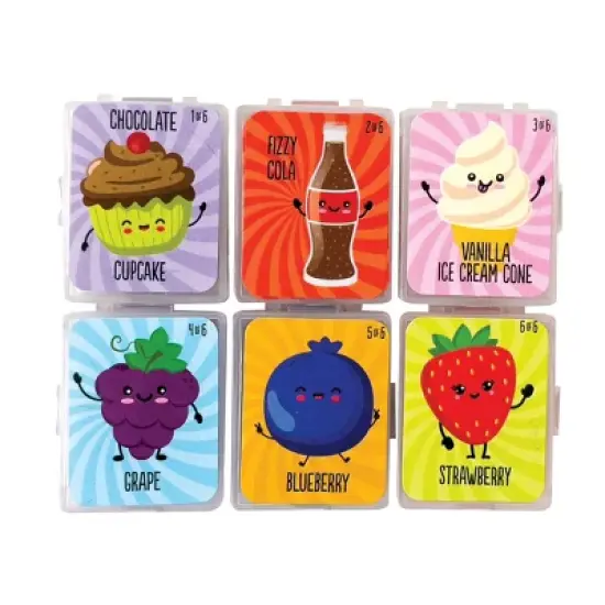 Geddes Link Up Scented Kneaded Erasers: Series Two - 36 per display image {10}