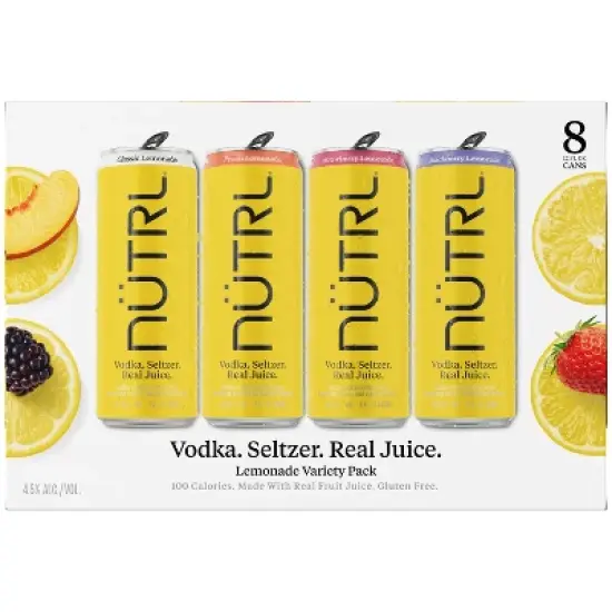 Nutrl Lemonade Variety Pack - 8pk/355ml Cans image {4}
