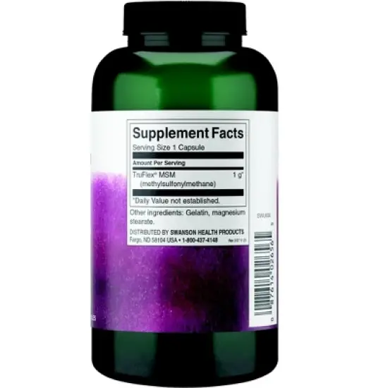 Swanson Msm 1,000 mg 240 Caps image {1}