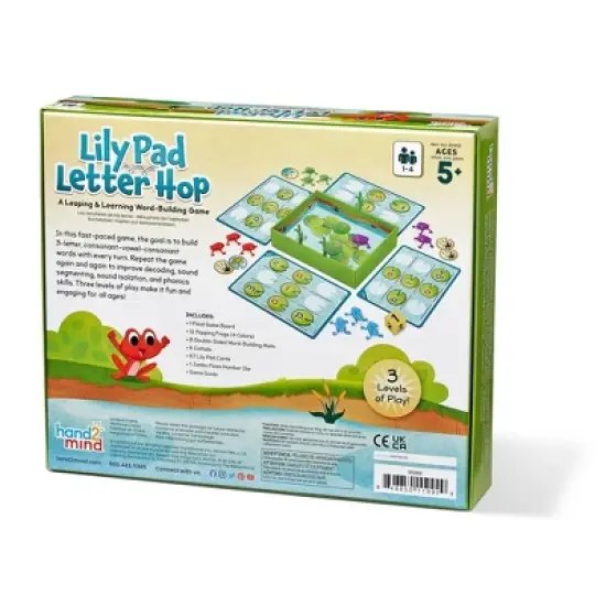 Hand2Mind Leapin' Lily Pads CVC Board Game image {5}