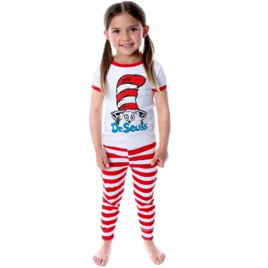 Dr. Seuss Cat In The Hat Mommy and Me Matching Outfit Family Pajama Set image {5}