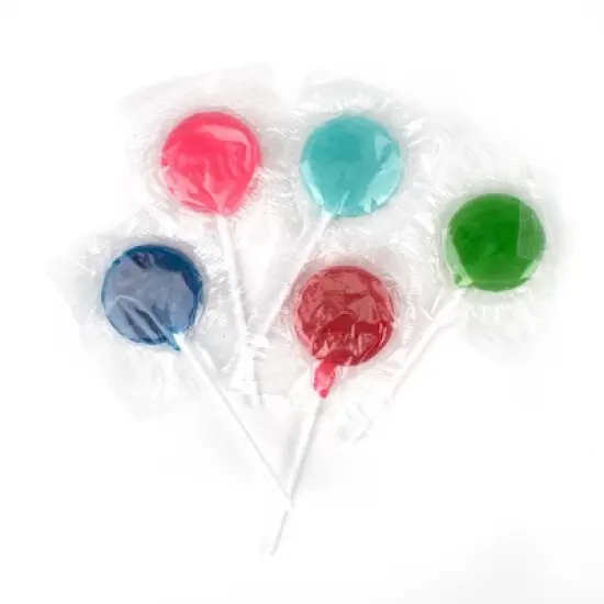 Just Candy Assorted Flat Lollipops image {1}