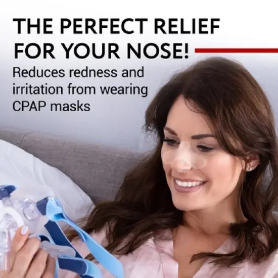 Impresa 10 Pack Nasal Pads for CPAP Mask - CPAP Nose Pads - CPAP Supplies for CPAP Machine - Sleep Apnea Mask Comfort Pad image {1}