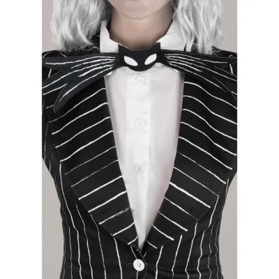 HalloweenCostumes.com Women's Disney Jack Skellington Halloween Costume | The Nightmare Before Christmas Outifts for Cosplay image {2}
