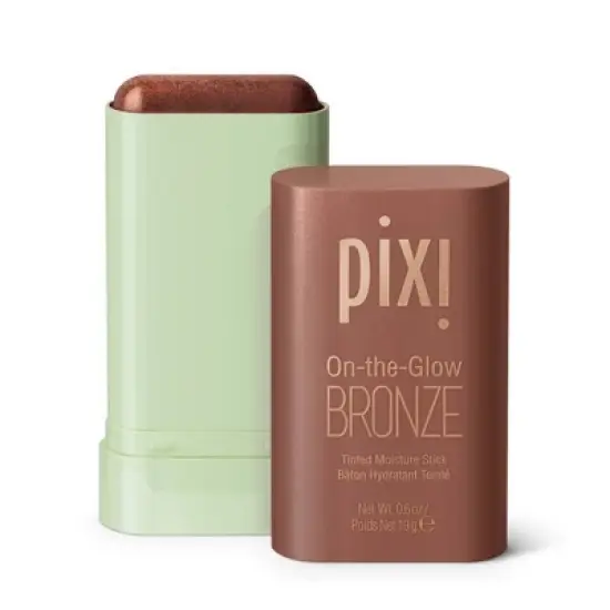Pixi On The Glow Bronze Tinted Moisturizer Stick Bronzer - 0.6oz image {17}