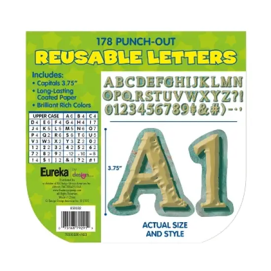 Eureka&reg; Curiosity Garden Deco Letters image {3}