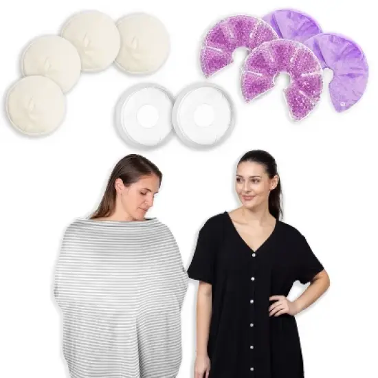 Rise Up and Recover Breastfeeding Postpartum Essentials 12pc Set Baby Shower Gifts Idea image {6}