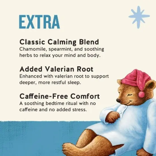 Celestial Seasonings Sleepytime Extra Wellness Tea Bags - Caffeine Free - 20ct image {4}