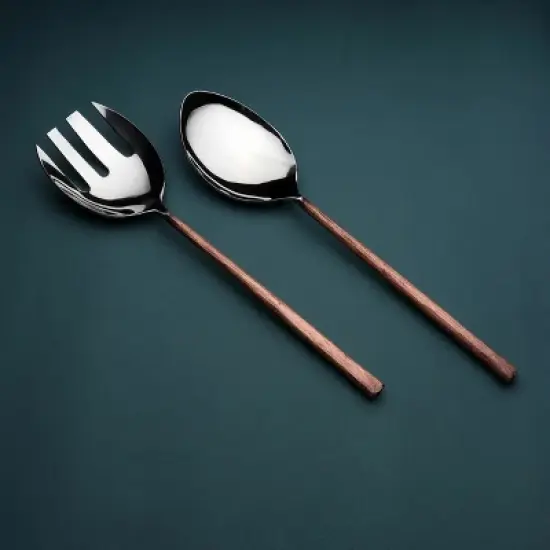Inox Artisans Sundance Salad Serving 2 Pc. Set image {2}