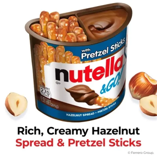 Nutella and Go! with Pretzel Sticks - 7.6oz/4pk image {2}