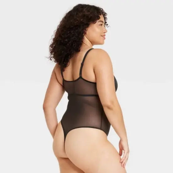Women's Satin Bodysuit - Colsie&trade; image {1}