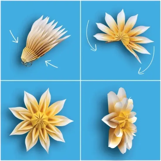 Teacher Created Resources&reg; Floral Sunshine Paper Flowers, Pack of 4 image {1}