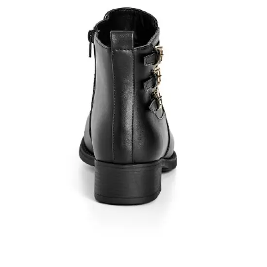 Women's WIDE FIT Emilia Ankle Boot - black | CLOUDWALKERS image {1}