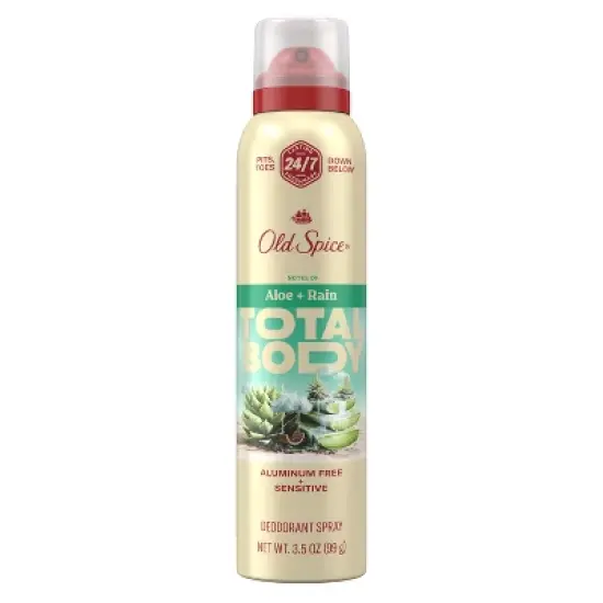 Old Spice Whole Body Deodorant Spray - Aloe and Rain - 3.5oz image {10}