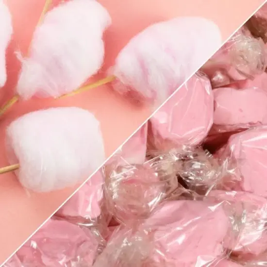 Cotton Candy Taffy Chews by It's Delish, , 18 Oz Jumbo Container image {1}