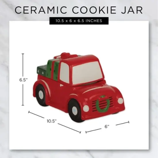 Design Imports Christmas Truck Cookie Jar image {4}