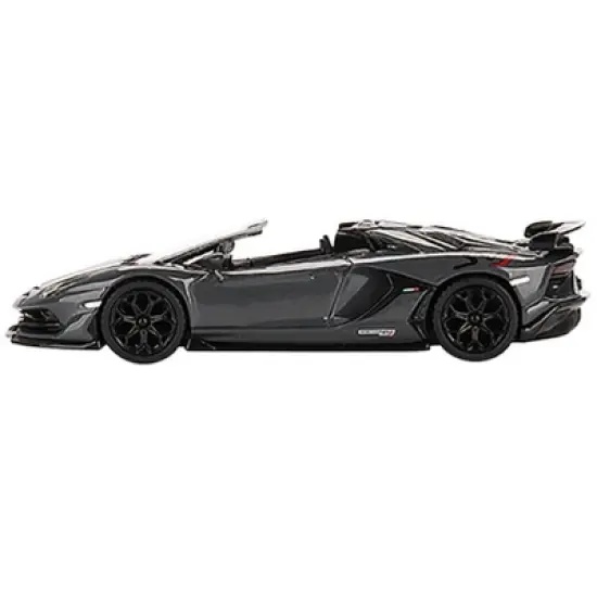 Lamborghini Aventador SVJ Roadster Griglo Telesto Dark Gray Ltd Ed to 4200 pcs 1/64 Diecast Model Car by True Scale Miniatures image {1}