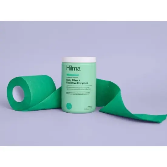 Hilma Daily Fiber + Digestive Enzymes Powder - 7.94oz image {4}