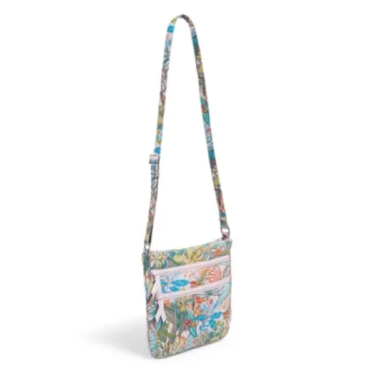 Vera Bradley Women's  Cotton Triple Zip Hipster Crossbody Bag image {2}
