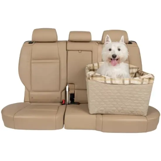 PetSafe Happy Ride Quilted Dog Safety Seat - Beige image {4}