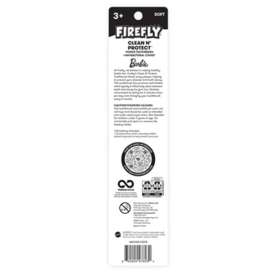 Firefly Barbie Clean Protect Toothbrush image {1}