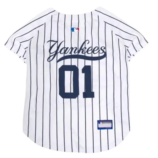 MLB Pets First Pet Baseball Jersey - New York Yankees image {4}