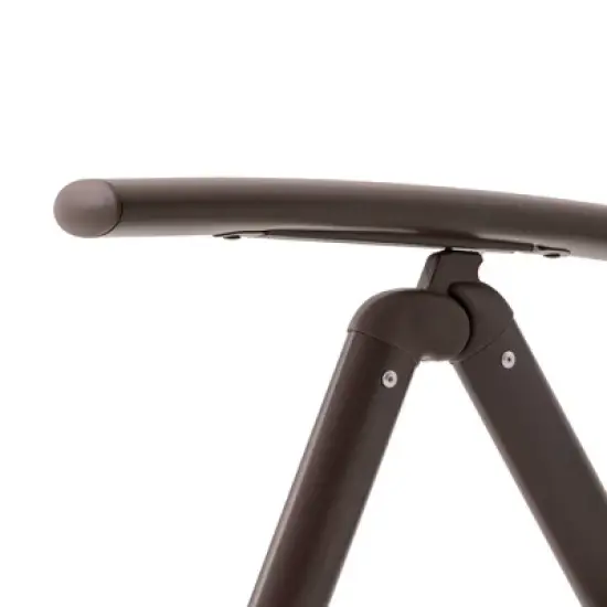 Outdoor Aluminum Adjustable Chaise Lounge - Light Gray - Crestlive Products: 8-Position Recliner, Rust & Weather-Resistant image {8}