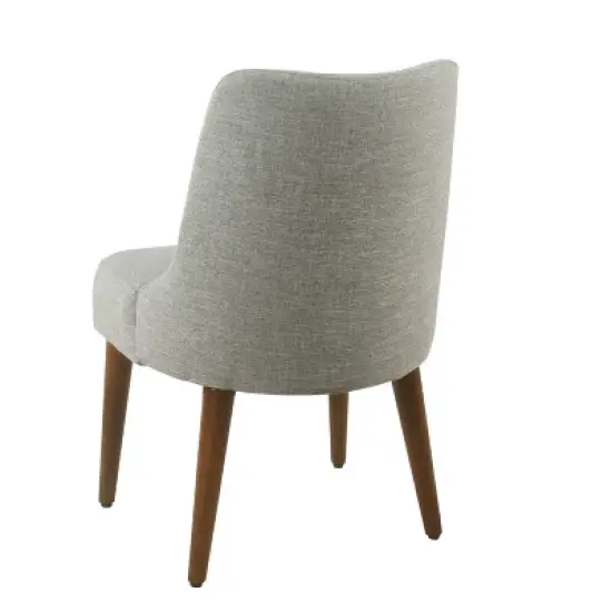 Hemet Gayle Side Chair Woven Gray - HomePop image {2}