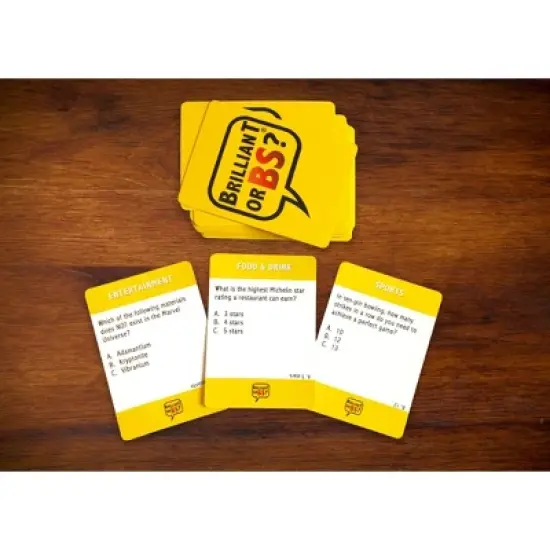 Brilliant or BS? Game image {4}
