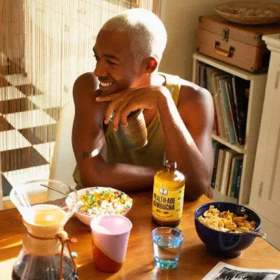 Health Ade Organic Vegan Ginger Lemon Kombucha - 16 fl oz image {7}