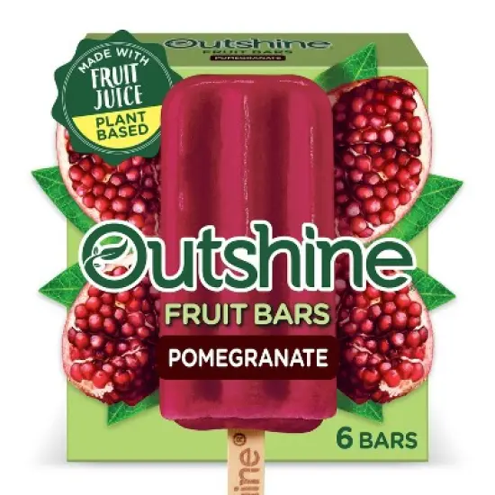 Outshine Pomegranate Frozen Fruit Bars - 6ct/15 fl oz image {12}