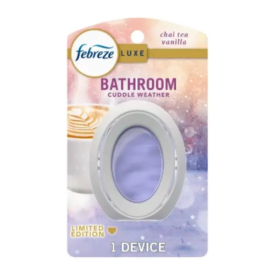 Febreze Luxe Bathroom Air Freshener - Cuddle Weather - 0.25 fl oz image {13}