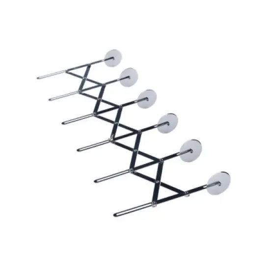 Winco Dough Divider, Adjustable, Stainless Steel, 6-Wheel image {3}