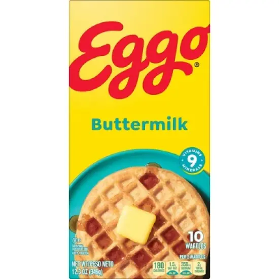 Eggo Frozen Waffles Buttermilk - 12.3oz/10ct image {9}