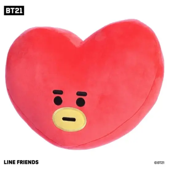 Aurora Large TATA BT21 Lovable Stuffed Doll Red 14" image {2}