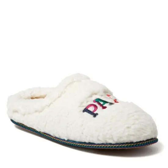 Dearfoams Men's Papa Bear Teddy Clog Slipper image {1}