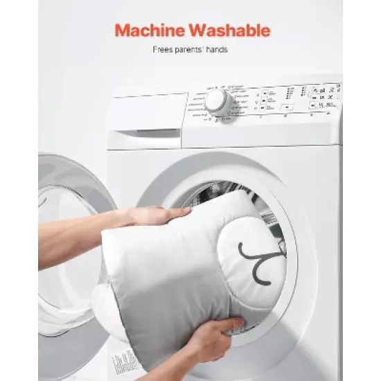 Baby Play Gym Mat Tummy Time Activity Mat with 5 Sensory Toys 39.1" x 32.7" image {5}